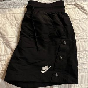 Nike snap shorts